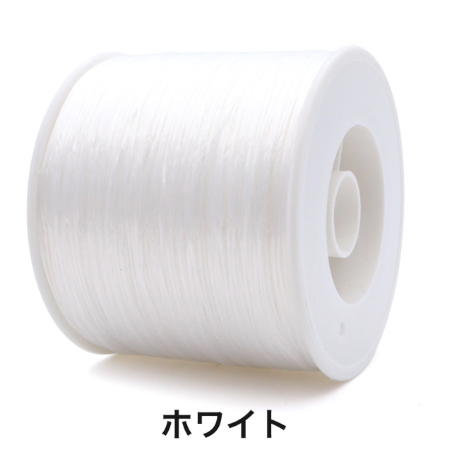 オペロンゴム 紐 1巻き 約500m 大容量 業務量 25色 ブレスレット アクセサリー 作成や修理に