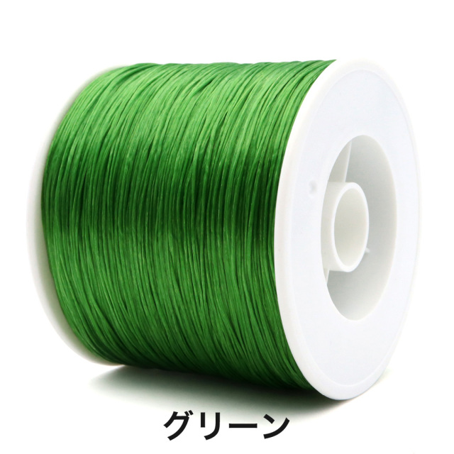 オペロンゴム 紐 1巻き 約500m 大容量 業務量 25色 ブレスレット アクセサリー 作成や修理に