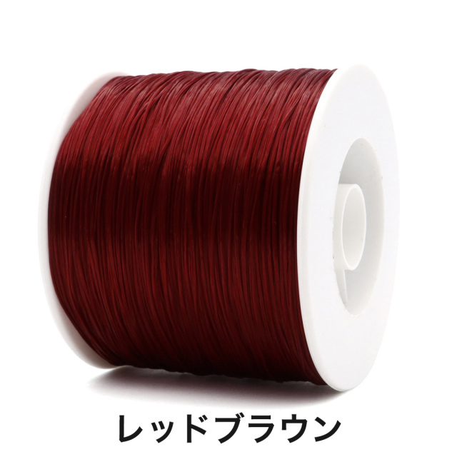 オペロンゴム 紐 1巻き 約500m 大容量 業務量 25色 ブレスレット アクセサリー 作成や修理に