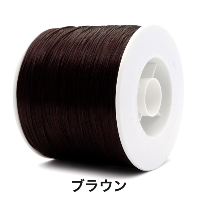 オペロンゴム 紐 1巻き 約500m 大容量 業務量 25色 ブレスレット アクセサリー 作成や修理に