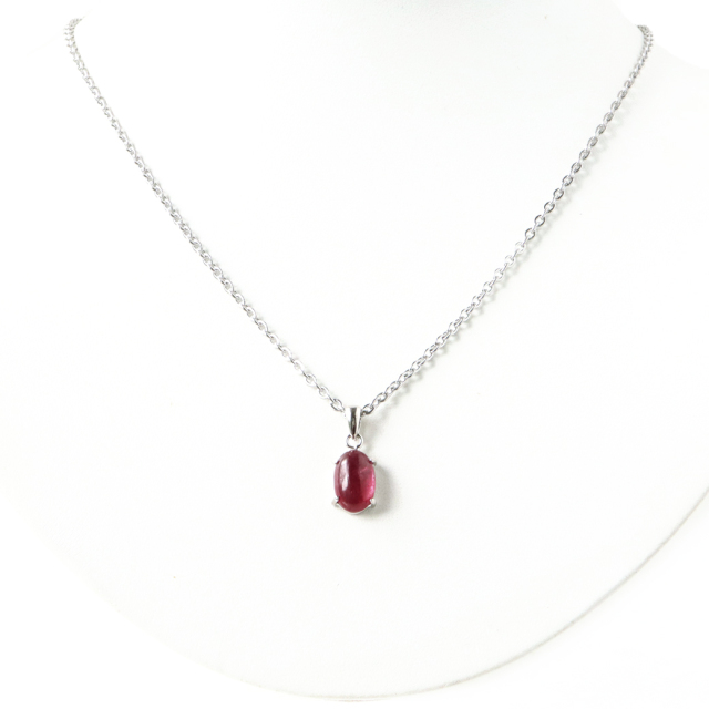 ルビー ペンダント 宝石質 SILVER925 ミャンマー産 天然石 1点物 Ruby 7月 誕生石