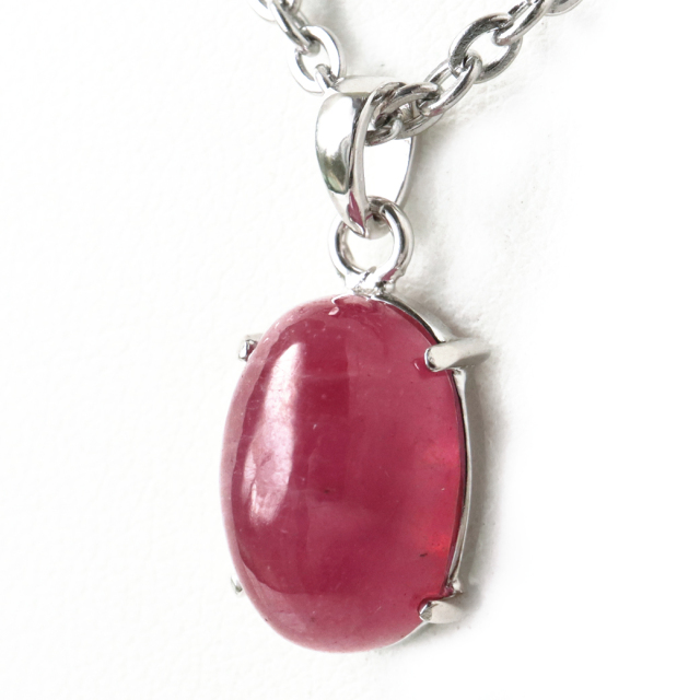 ルビー ペンダント 宝石質 SILVER925 ミャンマー産 天然石 1点物 Ruby 7月 誕生石
