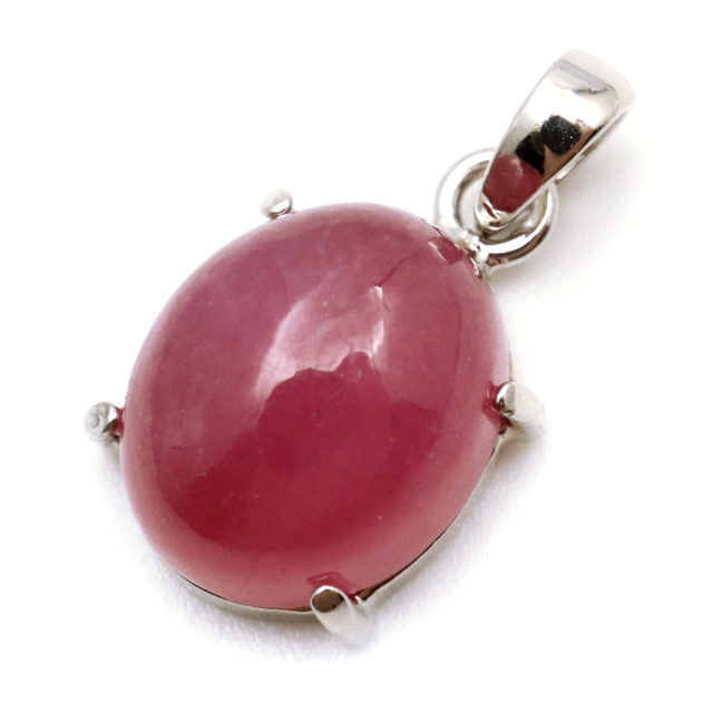 ルビー ペンダント 宝石質 SILVER925 ミャンマー産 天然石 1点物 Ruby 7月 誕生石