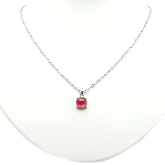 ルビー ペンダント 宝石質 SILVER925 ミャンマー産 天然石 1点物 Ruby 7月 誕生石