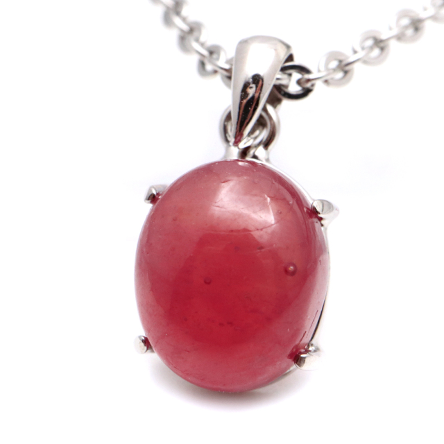 ルビー ペンダント 宝石質 SILVER925 ミャンマー産 天然石 1点物 Ruby 7月 誕生石