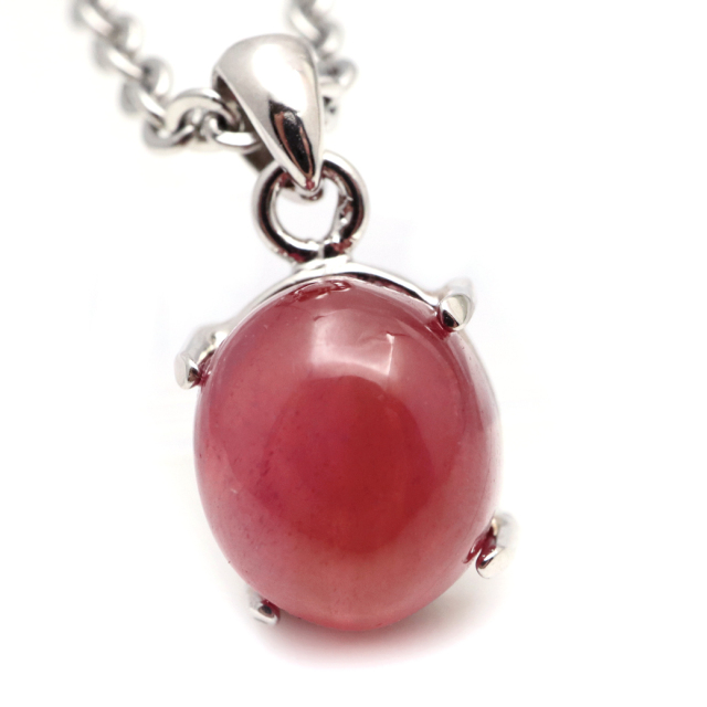 ルビー ペンダント 宝石質 SILVER925 ミャンマー産 天然石 1点物 Ruby 7月 誕生石