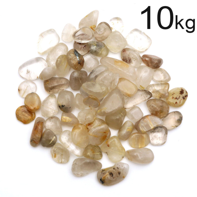 ゴールドルチル 針水晶 高品質 さざれ石 本物 10kg まとめ売り サイズ大 天然石 パワーストーン 浄化 ルチルクォーツ ネイルパーツ 材料 レジンパーツ