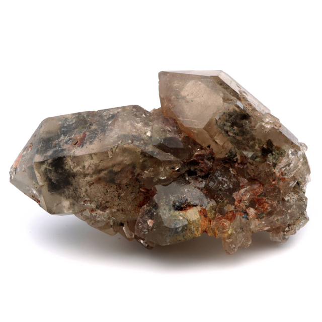 スモーキー ルチルクォーツ 原石 360g ブラジル産 1点もの 金針水晶