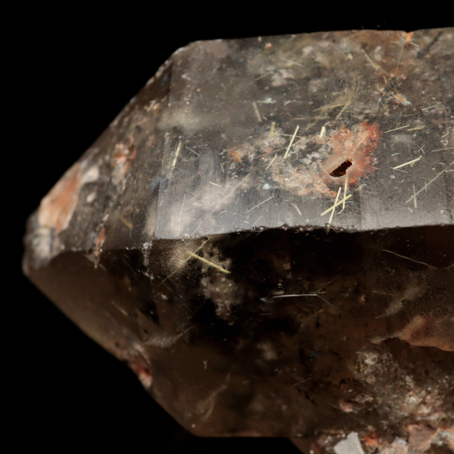 スモーキー ルチルクォーツ 原石 360g ブラジル産 1点もの 金針