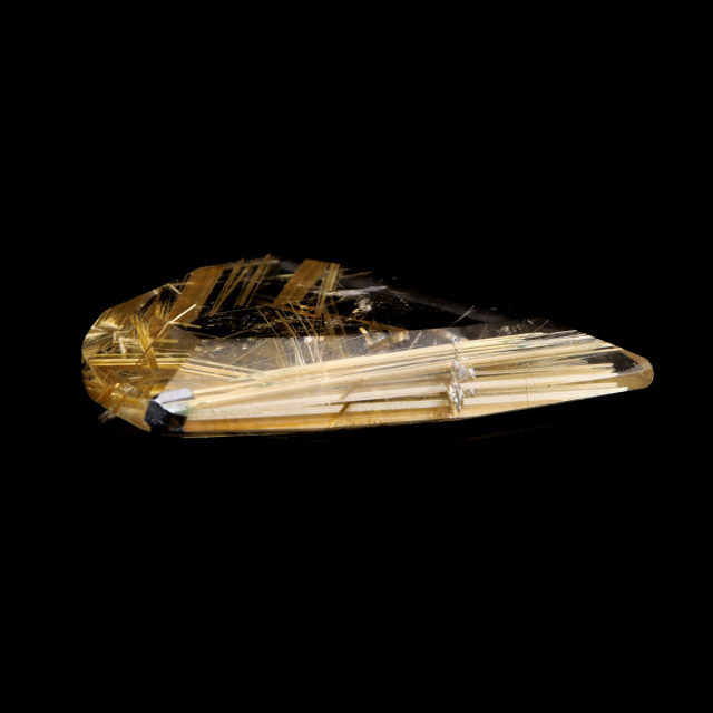 ゴールド ルチルクォーツ ルース 裸石 AAAAAA 金針 水晶 タイチンルチル 風水 金運 宝石質 天然石 パワーストーン 1点もの