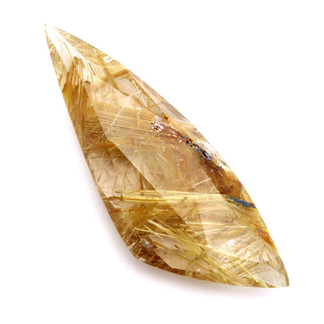 ゴールド ルチルクォーツ ルース 裸石 AAAAAA 金針 水晶 タイチンルチル 風水 金運 宝石質 天然石 パワーストーン 1点もの