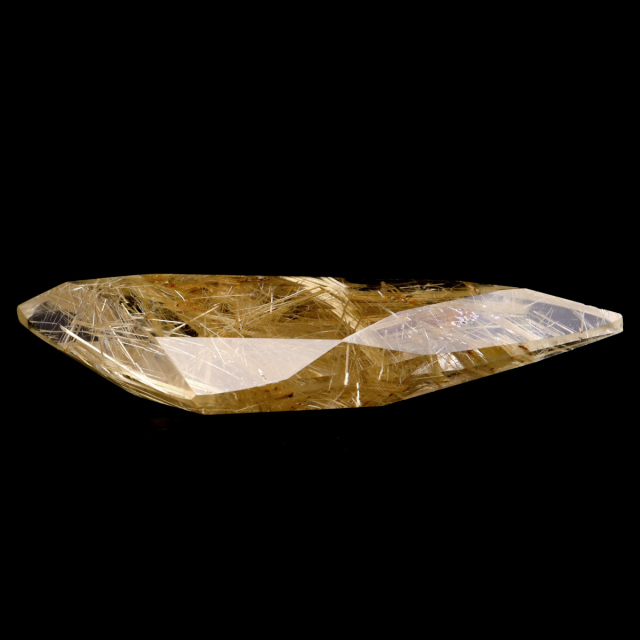 ゴールド ルチルクォーツ ルース 裸石 AAAAAA 金針 水晶 タイチンルチル 風水 金運 宝石質 天然石 パワーストーン 1点もの