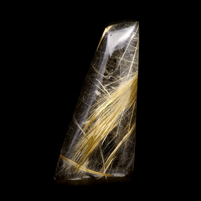ゴールド ルチルクォーツ ルース 裸石 AAAAAA 金針 水晶 タイチンルチル 風水 金運 宝石質 天然石 パワーストーン 1点もの