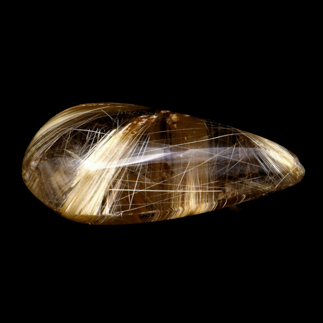 ゴールド ルチルクォーツ ルース 裸石 AAAAAA 金針 水晶 タイチンルチル 風水 金運 宝石質 天然石 パワーストーン 1点もの