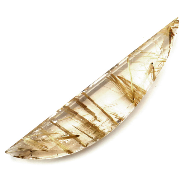 ゴールド ルチルクォーツ ルース 裸石 11.3g AAAAAA 金針 水晶