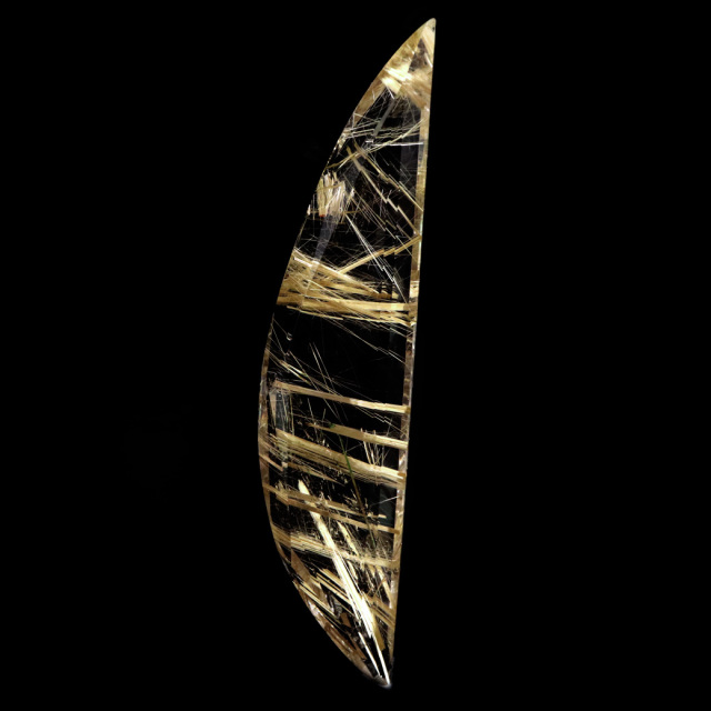 ゴールド ルチルクォーツ ルース 裸石 11.3g AAAAAA 金針 水晶