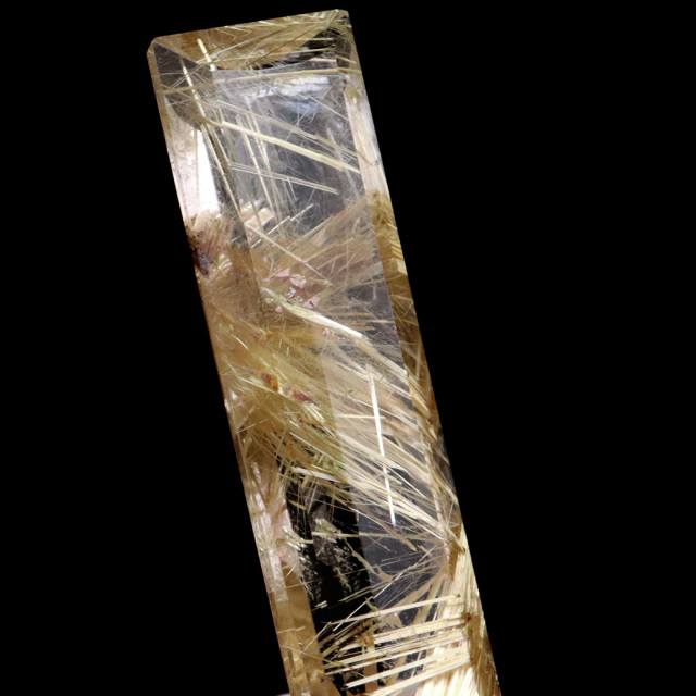 ゴールド ルチルクォーツ ルース 裸石 AAAAAA 金針 水晶 タイチンルチル 風水 金運 宝石質 天然石 パワーストーン 1点もの