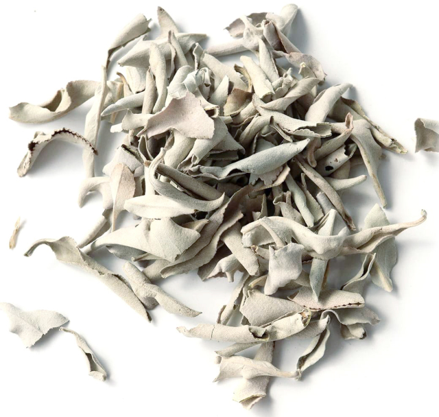 ホワイトセージ 枝無し クラッシュ 選別済み 無農薬 カルフォルニア産