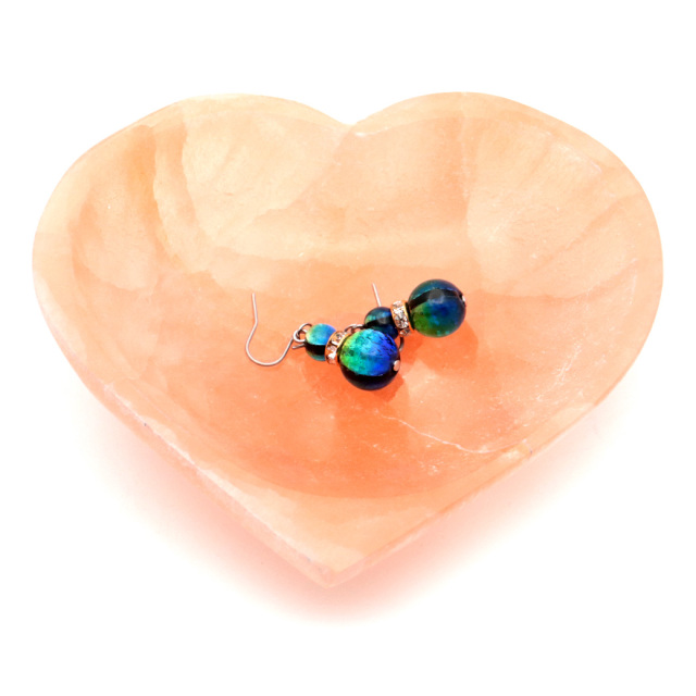 ☆ステラ☆さまオーダー＊白蛇抜け殻入り＊ハートの浄化皿＊シトリン 希少・ザンビア産]シトリンクォーツ原石/ジャパニーズツイン（非