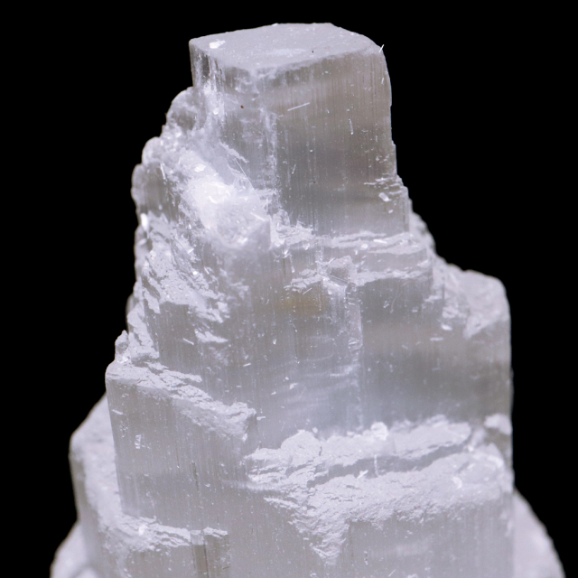 セレナイト 原石 ポイント モロッコ産 天然石 置き物 1個売り 透石膏 selenite