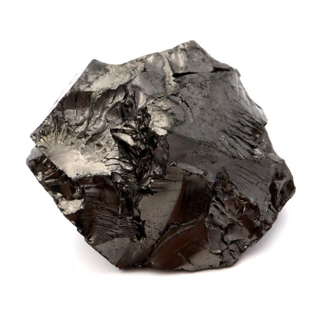 エリートシュンガイト 原石 ロシア カレリア共和国シュンガ 天然石 1点物 パワーストーン Shungite シュンガ石