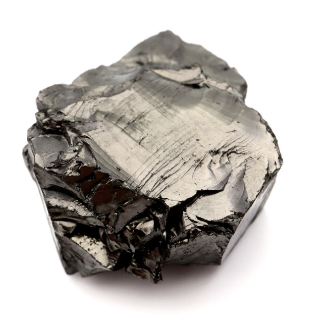 エリートシュンガイト 原石 ロシア カレリア共和国シュンガ 天然石 1点物 パワーストーン Shungite シュンガ石