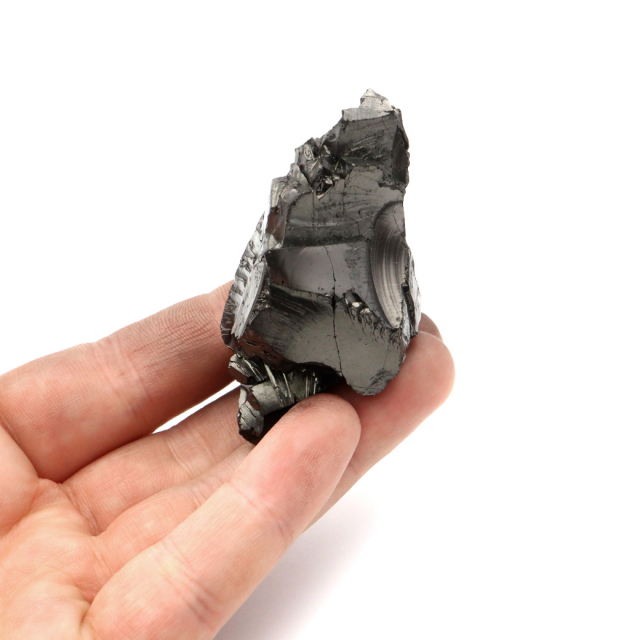 エリートシュンガイト 原石 ロシア カレリア共和国シュンガ 天然石 1点物 パワーストーン Shungite シュンガ石