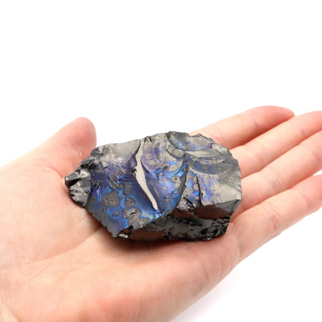 エリートシュンガイト 原石 ロシア カレリア共和国シュンガ 天然石 1点物 パワーストーン Shungite シュンガ石