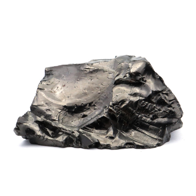 エリートシュンガイト 原石 ロシア カレリア共和国シュンガ 天然石 1点物 パワーストーン Shungite シュンガ石