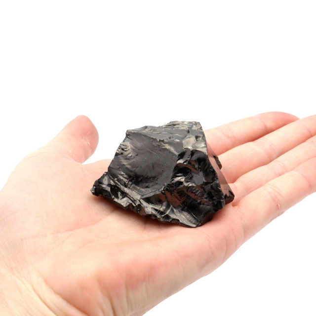エリートシュンガイト 原石 ロシア カレリア共和国シュンガ 天然石 1点物 パワーストーン Shungite シュンガ石