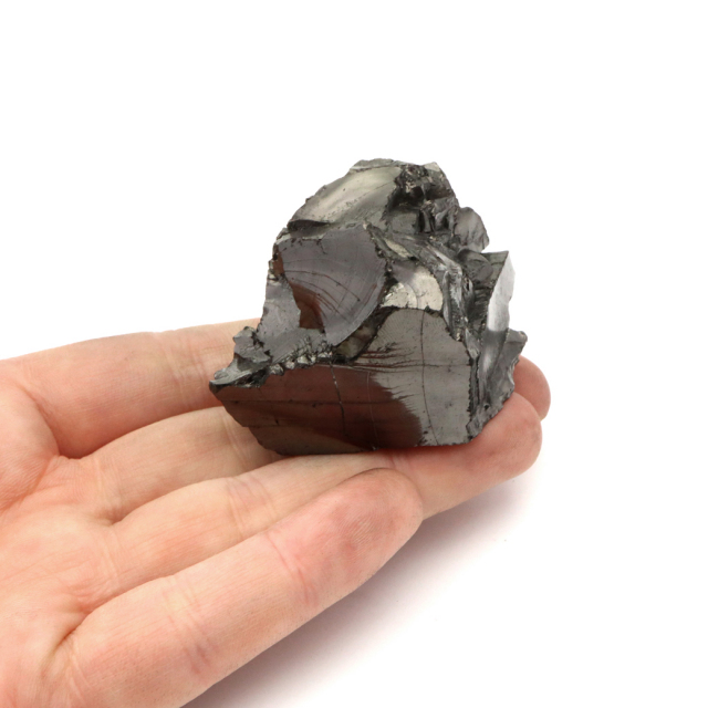 エリートシュンガイト 原石 ロシア カレリア共和国シュンガ 天然石 1点物 パワーストーン Shungite シュンガ石
