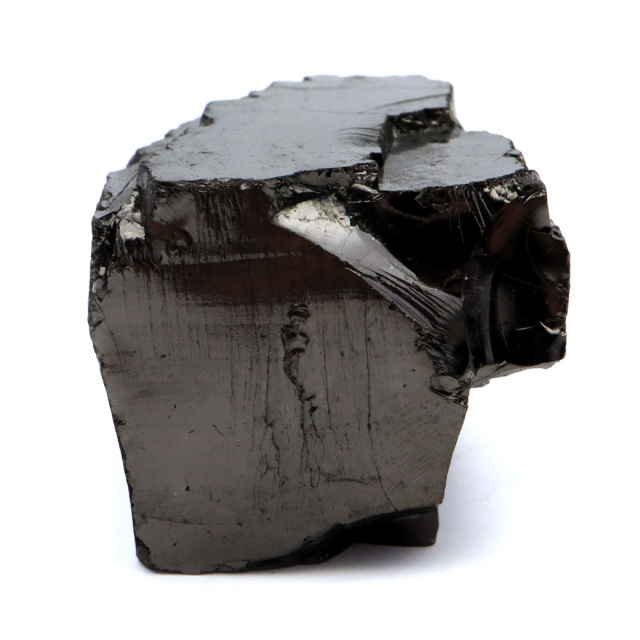 エリートシュンガイト 原石 ロシア カレリア共和国シュンガ 天然石 1点物 パワーストーン Shungite シュンガ石