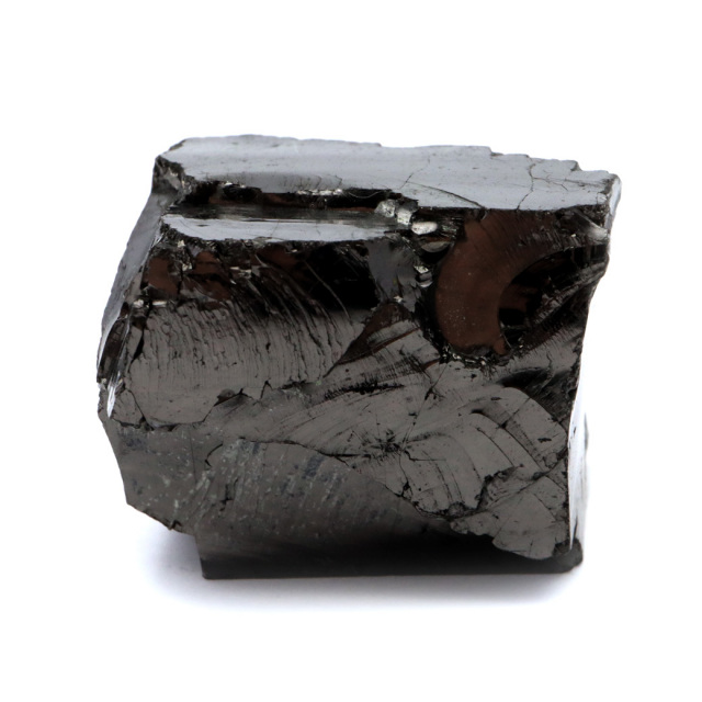エリートシュンガイト 原石 ロシア カレリア共和国シュンガ 天然石 1点物 パワーストーン Shungite シュンガ石