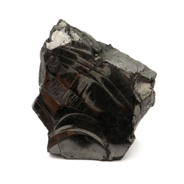 エリートシュンガイト 原石 ロシア カレリア共和国シュンガ 天然石 1点物 パワーストーン Shungite シュンガ石