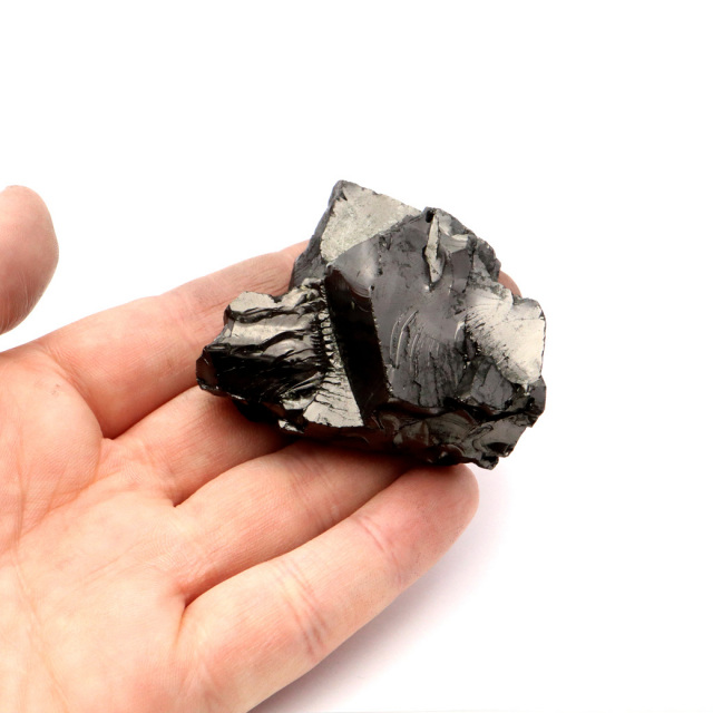 エリートシュンガイト 原石 ロシア カレリア共和国シュンガ 天然石 1点物 パワーストーン Shungite シュンガ石