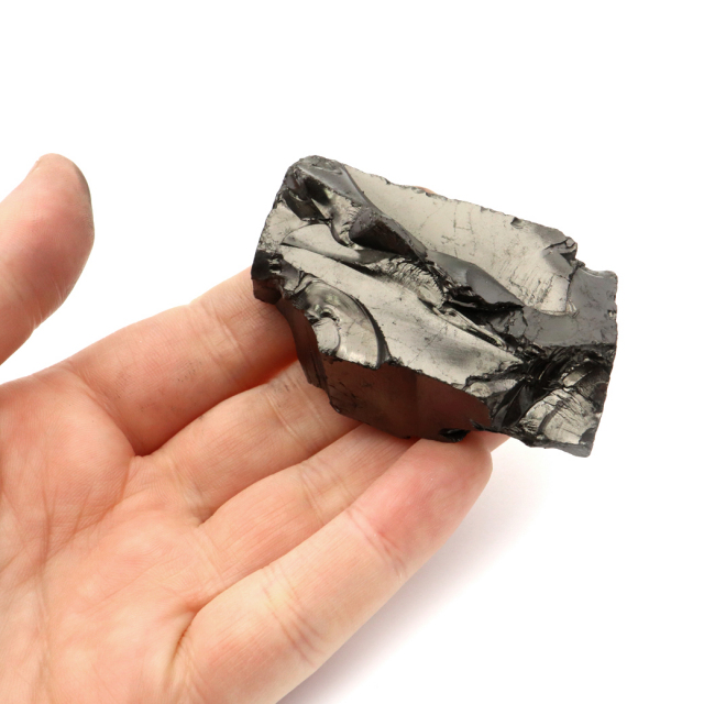 エリートシュンガイト 原石 ロシア カレリア共和国シュンガ 天然石 1点物 パワーストーン Shungite シュンガ石