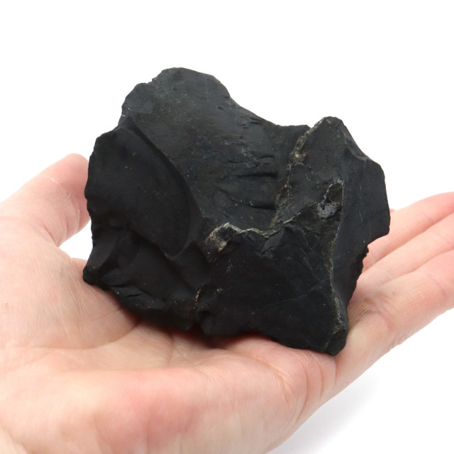 シュンガイト 原石 ロシア カレリア共和国シュンガ 天然石 1点物 パワーストーン Shungite シュンガ石