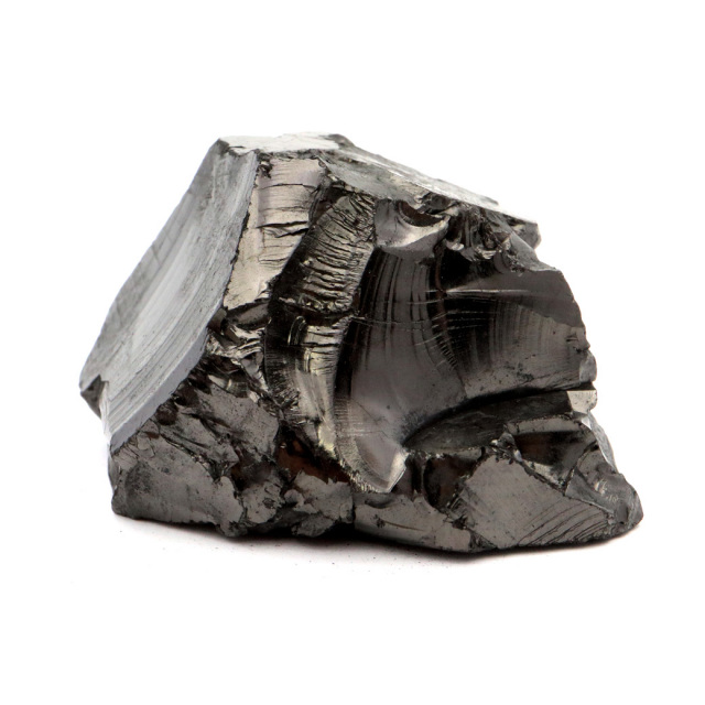 エリートシュンガイト 原石 ロシア カレリア共和国シュンガ 天然石 1点物 パワーストーン Shungite シュンガ石