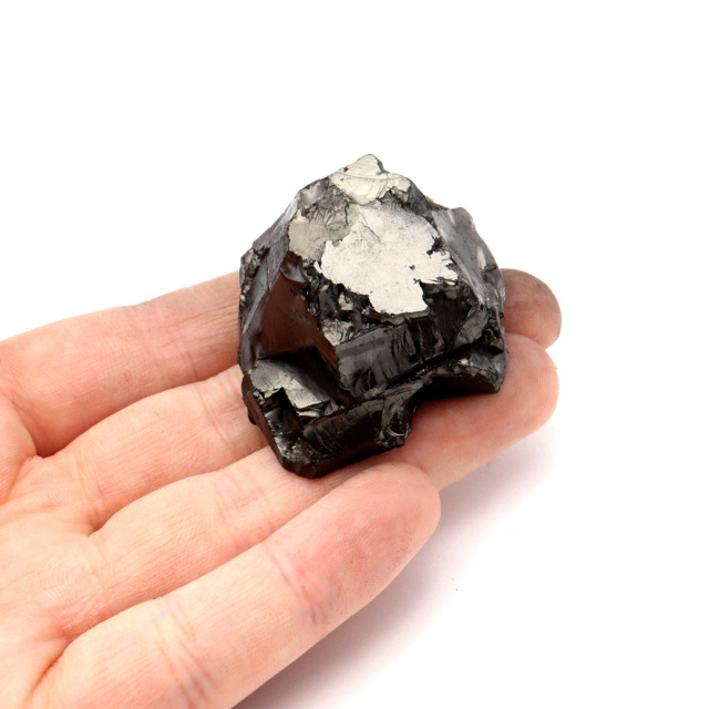 エリートシュンガイト 原石 ロシア カレリア共和国シュンガ 天然石 1点物 パワーストーン Shungite シュンガ石