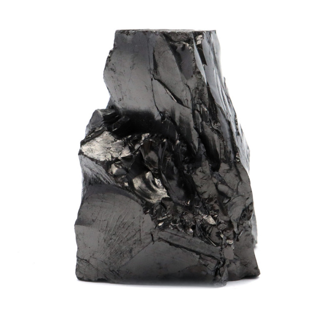 エリートシュンガイト 原石 ロシア カレリア共和国シュンガ 天然石 1点物 パワーストーン Shungite シュンガ石