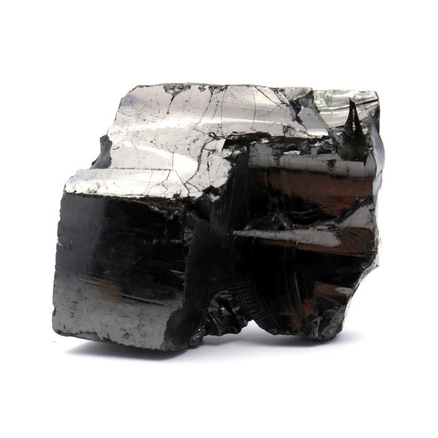 エリートシュンガイト 原石 ロシア カレリア共和国シュンガ 天然石 1点物 パワーストーン Shungite シュンガ石