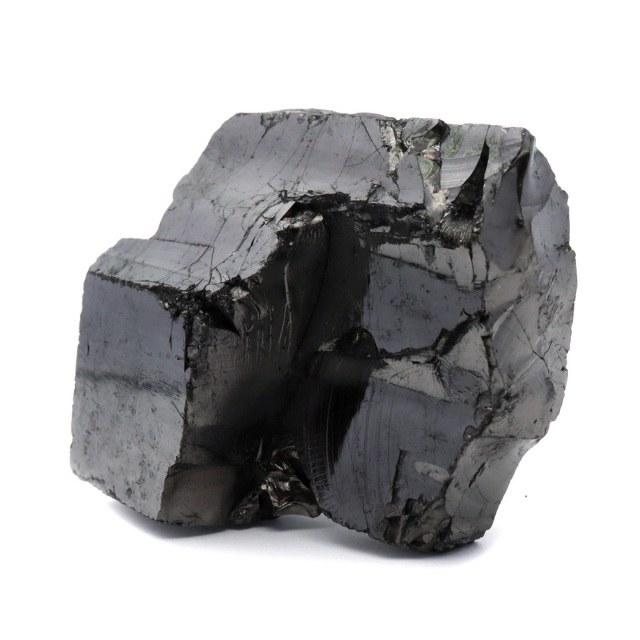 エリートシュンガイト 原石 ロシア カレリア共和国シュンガ 天然石 1点物 パワーストーン Shungite シュンガ石
