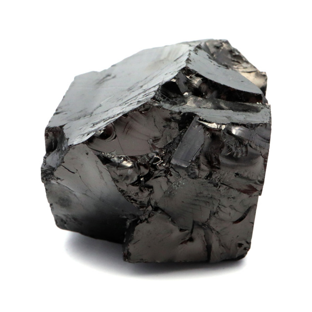エリートシュンガイト 原石 ロシア カレリア共和国シュンガ 天然石 1点物 パワーストーン Shungite シュンガ石