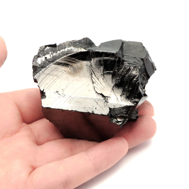 エリートシュンガイト 原石 ロシア カレリア共和国シュンガ 天然石 1点物 パワーストーン Shungite シュンガ石