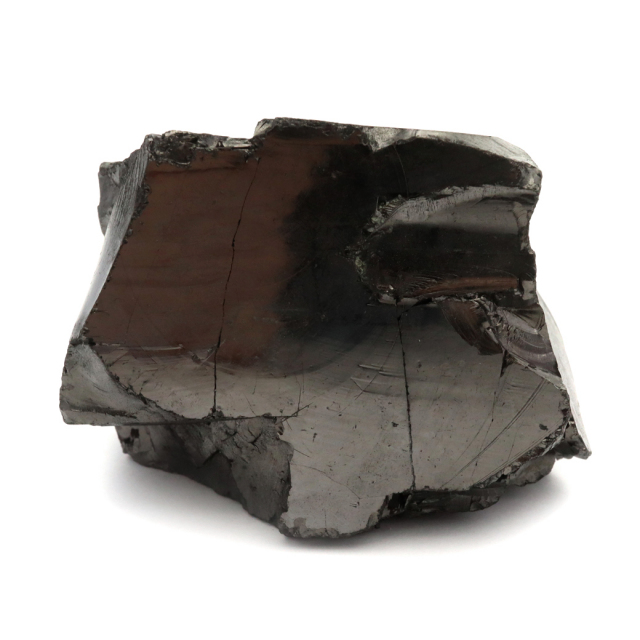エリートシュンガイト 原石 ロシア カレリア共和国シュンガ 天然石 1点物 パワーストーン Shungite シュンガ石