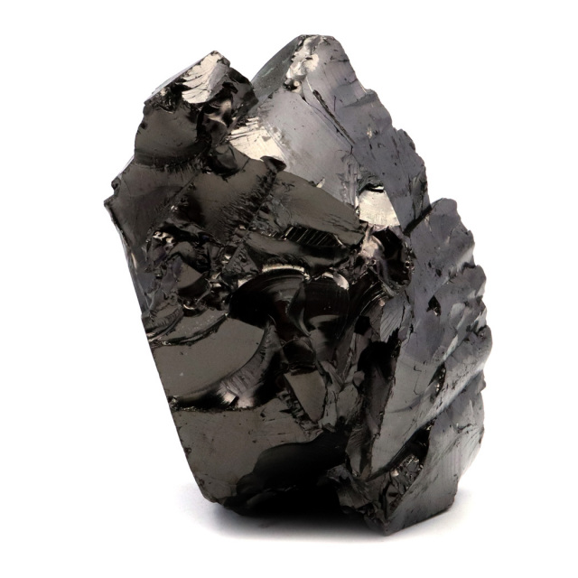 エリートシュンガイト 原石 ロシア カレリア共和国シュンガ 天然石 1点物 パワーストーン Shungite シュンガ石