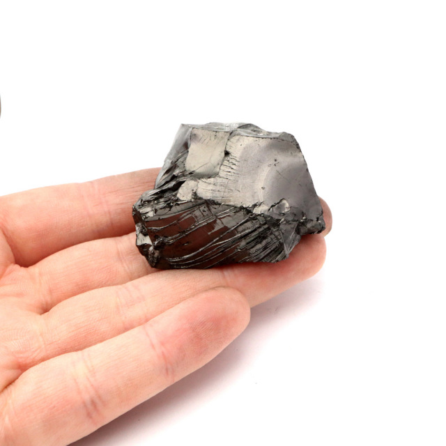 エリートシュンガイト 原石 ロシア カレリア共和国シュンガ 天然石 1点物 パワーストーン Shungite シュンガ石