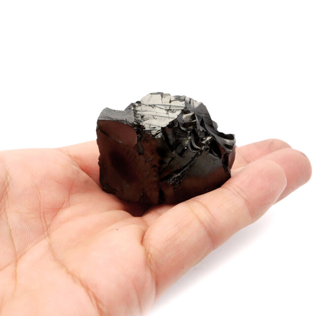 エリートシュンガイト 原石 ロシア カレリア共和国シュンガ 天然石 1点物 パワーストーン Shungite シュンガ石