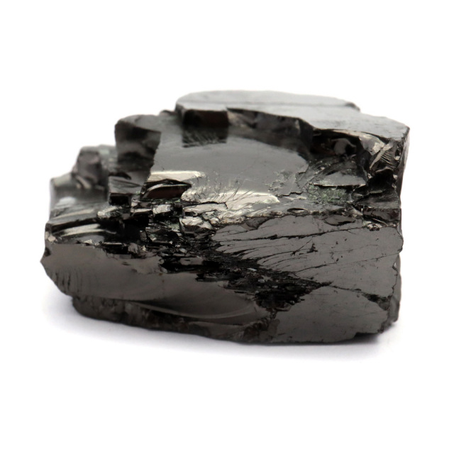 エリートシュンガイト 原石 ロシア カレリア共和国シュンガ 天然石 1点物 パワーストーン Shungite シュンガ石