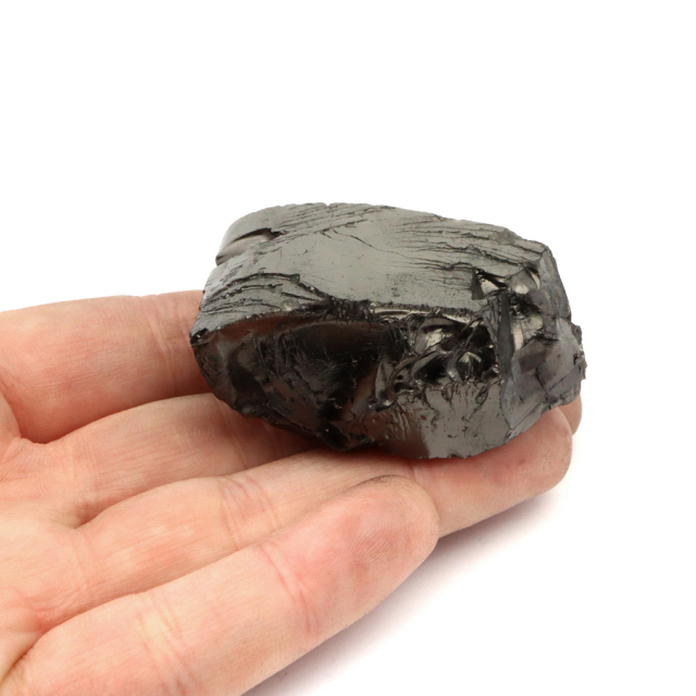 エリートシュンガイト 原石 ロシア カレリア共和国シュンガ 天然石 1点物 パワーストーン Shungite シュンガ石